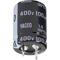 Yageo LG250M0100BPF-2225 Elektrolytische condensator Snap-in 10 mm 100 µF 250 V 20 % (Ø x h) 22 mm x 25 mm 1 stuk(s)