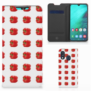 Samsung Galaxy A40 Flip Style Cover Paprika Red