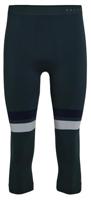 FALKE Heren Broek van onderlaag Maximum Warm 3/4 M Ti functioneel materiaal sneldrogend 1 stuk, Groen Holly 7385 Trend, L