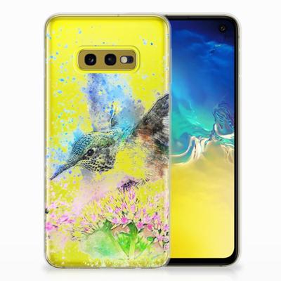Hoesje maken Samsung Galaxy S10e Vogel Hoesje maken Samsung Galaxy S10e Vogel