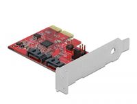 DeLOCK 2 port SATA PCI Express Card with RAID 1 raid-kaart - thumbnail