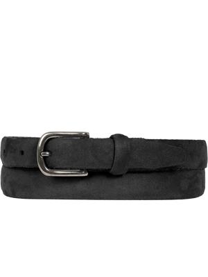 Cowboysbelt Suède Riem 202002 Zwart Maat 85