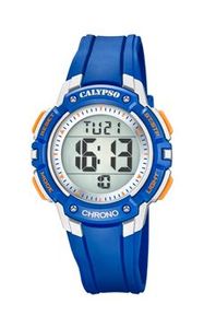 Horlogeband Calypso K5739-2 / BC09881 Kunststof/Plastic Blauw 19mm