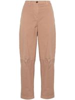 PINKO pantalon court à taille haute - Marron