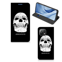 Mobiel BookCase Xiaomi 11 Lite NE 5G | Mi 11 Lite Skull Eyes - thumbnail