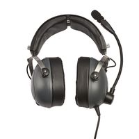 Thrustmaster T.Flight U.S. Air Force Edition-DTS Over Ear headset Gamen Kabel Stereo Grijs Headset, Volumeregeling, Microfoon uitschakelbaar (mute) - thumbnail