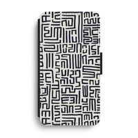 Moroccan Print: iPhone XS Max Flip Hoesje