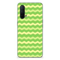 OnePlus Nord CE 5G TPU bumper Waves Green - thumbnail