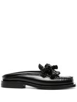 Hereu Cairel leather mules - Noir