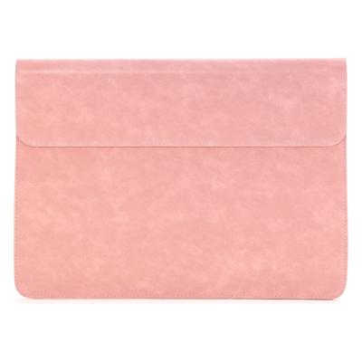 Shop4 - MacBook Pro 16-inch (2019) Hoes - Sleeve Roze met Etui Shop4 - MacBook Pro 16-inch (2019) Hoes - Sleeve Roze met Etui