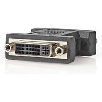 DVI-Adapter | DVI-I 24+5-pins female | DVI-I 24+5-pins female | Zwart