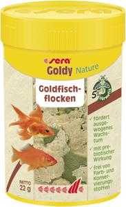 Sera Goldy Nature Goudvisvoer - 100 ml (22g), Hoofdvoeder Zonder Kleurstoffen