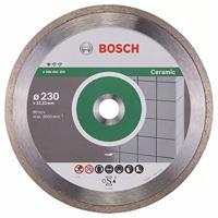 Bosch Professional 1x Diamantdoorslijpschijf Standard for Ceramic (voor Tegels, Keramiek, 230x22.23x1.9x7 mm, Accessoires voor Haakse Slijper)