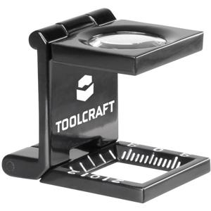 TOOLCRAFT 1505088 Dradenteller Vergrotingsfactor: 10 x Lensgrootte: (Ø) 14 mm