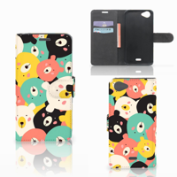 Wiko Rainbow Jam Leuk Hoesje Bears