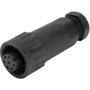 Weipu 814084 Ronde connector Bus, recht Totaal aantal polen: 6 + PE Serie (ronde connectors): WA 1 stuk(s)