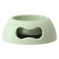 UNITED PETS Pappy - Kleine Hondenkom, Eco- Friendly, Made in Italy, Hondenbak voor Voer en Water, Groen, 350 ml, S. Voerbak voor Honden