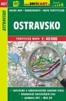 Wandelkaart 467 Ostravsko | Shocart