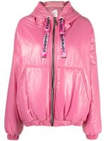 Khrisjoy veste zippée à capuche - Rose