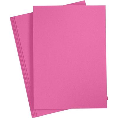 Fuchsia roze A4 vel 180 grams - hobby karton