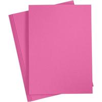 Fuchsia roze A4 vel 180 grams - hobby karton