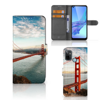 OPPO A53 | OPPO A53s Flip Cover Golden Gate Bridge - thumbnail