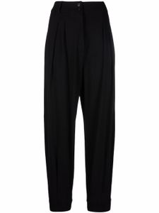 Alberta Ferretti pantalon fuselé à taille haute - Noir