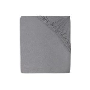 Jollein hoeslaken jersey 60 x 120 cm Soft Grey/Storm Grey (2-pack) Maat