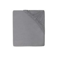 Jollein hoeslaken jersey 60 x 120 cm Soft Grey/Storm Grey (2-pack) Maat - thumbnail