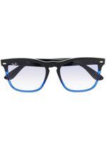 Ray-Ban lunettes de soleil rectangulaires Steve - Bleu - thumbnail