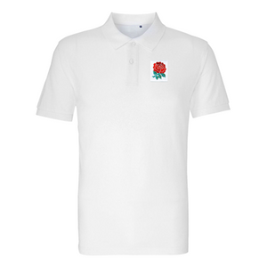 Rugby Vintage - Engeland Polo - Wit