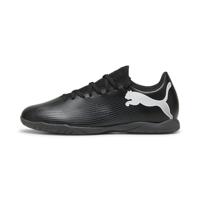 PUMA Future 7 Play It voetbalschoen voor heren, Puma Zwart Puma Wit, 43 EU