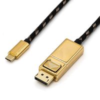 ROLINE 11.04.5848 USB grafische adapter 4096 x 2560 Pixels Zwart, Goud - thumbnail