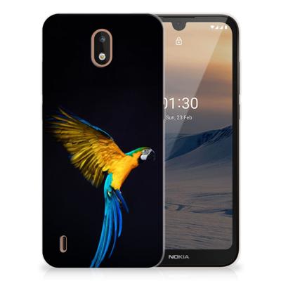 Nokia 1.3 TPU Hoesje Papegaai Nokia 1.3 TPU Hoesje Papegaai