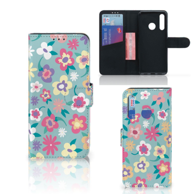 Huawei P Smart Plus (2019) Hoesje Flower Power