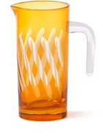 POLSPOTTEN carafe tubulaire en verre - Orange