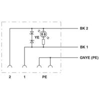 Phoenix Contact SAC-3P- 3,0-PVC/A-1L-Z 1415905 Klepstekker met aangegoten kabel Zwart Inhoud: 1 stuk(s) - thumbnail