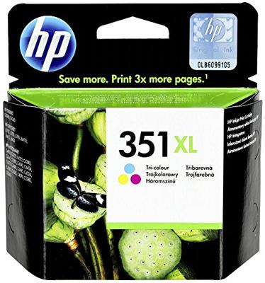 hp Original Ink Cartridge CB338EE (No.351XL), Colour HC