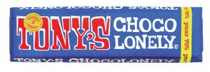 Chocolade Tony's Chocolonely reep 50gr puur