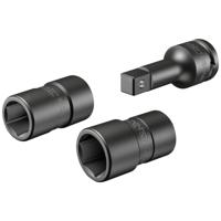 Hazet 900SLG-1822/3 Dopsleutelinzetset Vierkant, 1/2 (12.5 mm) 3-delig