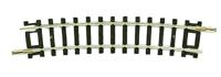 N Fleischmann rails (zonder ballastbed) 22235 Gebogen rails 15 ° 261.8 mm 12 stuk(s)