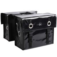 Willex Fietstas 52 L tarpaulin zwart