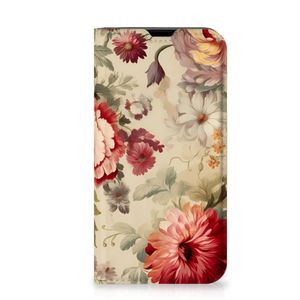 Smart Cover voor iPhone 13 Mini Bloemen