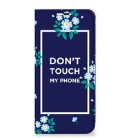 Samsung Galaxy A23 Design Case Flowers Blue DTMP - thumbnail