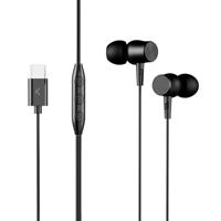 Ksix Bau01n Auriculares Con Cable Usb-c Negro - Micrófono