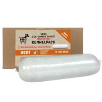 10x900 gr Freds gestoomd vers vlees worst kennelpack hert graan en glutenvrij hondenvoer