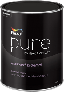 flexa pure muurverf zijdemat lichte kleur 1 ltr