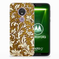 Siliconen Hoesje Motorola Moto G7 Power Barok Goud