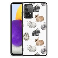 Dierenprint Telefoonhoesje voor Samsung Galaxy A72 (5G/4G) Konijntjes