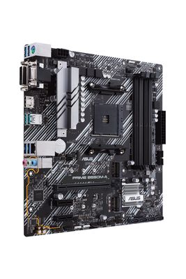 Asus PRIME B550M-A/CSM Moederbord Socket AMD AM4 Vormfactor Micro-ATX Moederbord chipset AMD® B550